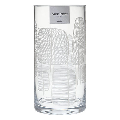 MissPrint Little Trees Cylinder Vase MissPrint Little Trees Cylinder Vase